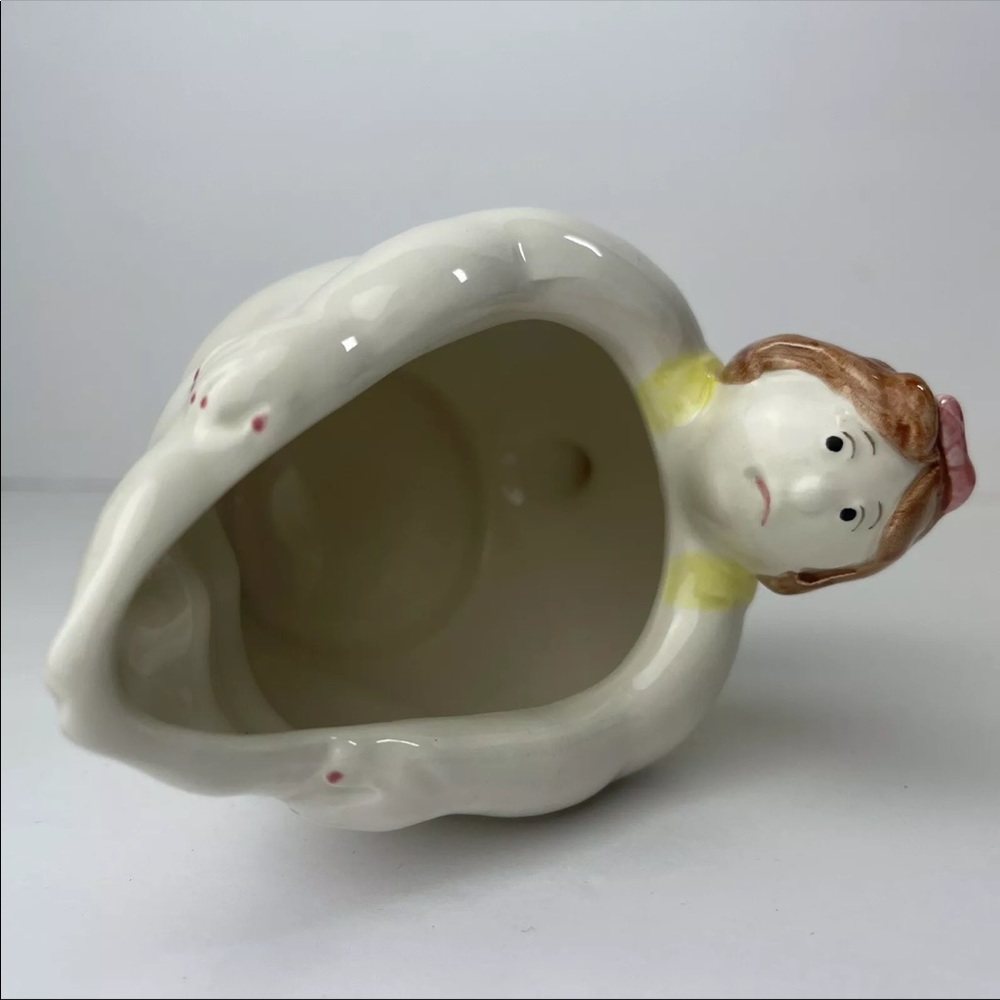 OCI Chubby Lady Plus Size Swimsuit creamer Mug vintage
